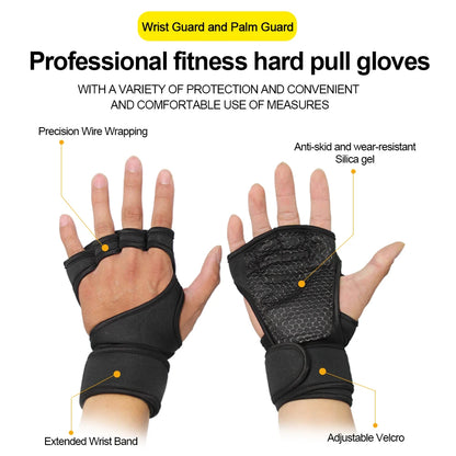 Workout Gloves Wrist Wraps