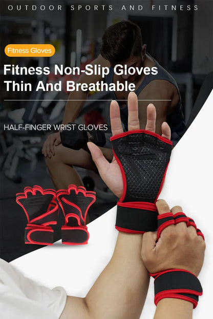 Workout Gloves Wrist Wraps