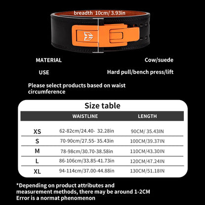Cowhide Weight Lifting Belt