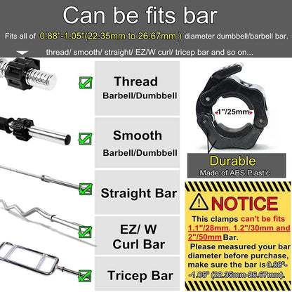 BARBELL CLAMPS