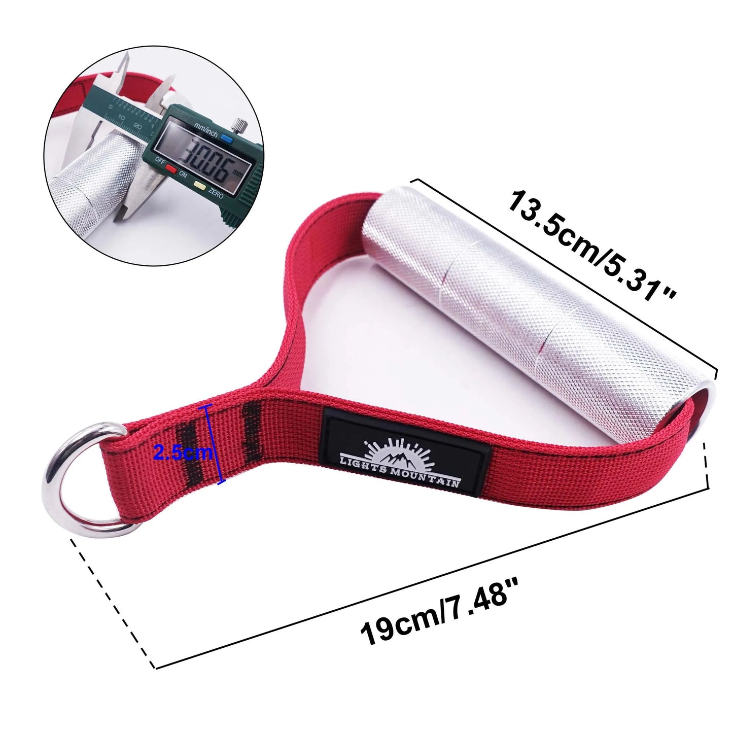 Premium Metal Gym Handles (1 pair)