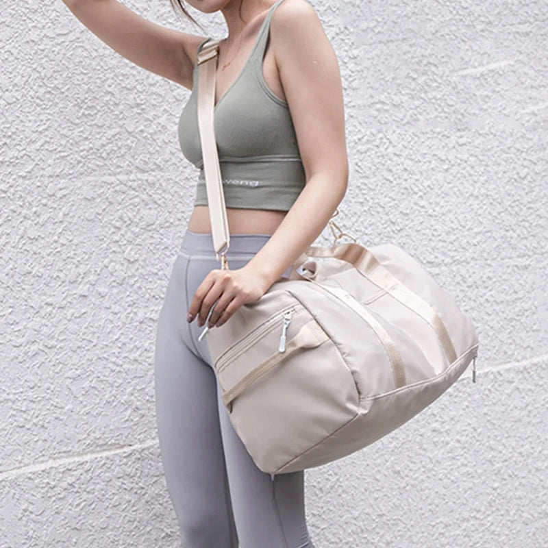 Women Gymbag with Shoe Compartment